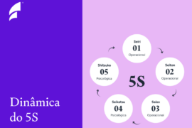 Dinâmica do 5S e gráfico ilustrando os 5 's