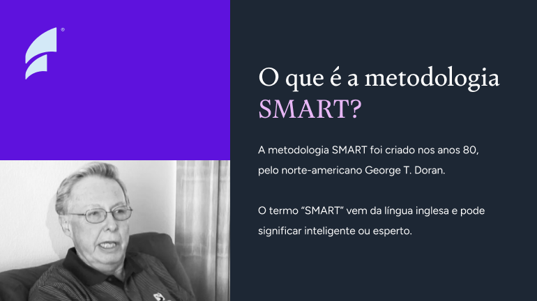 O que é a metodologia SMART com a imagem do criador da metodologia