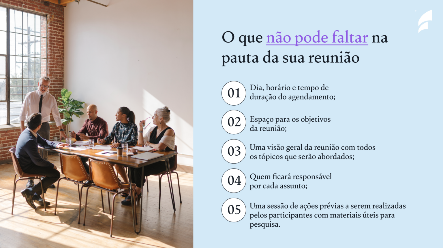 Pauta de reunião: como montar para ter reuniões produtivas