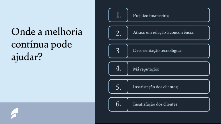 Como é a melhoria contínua pode ajudar? Como é a melhoria contínua pode ajudar sua empresa?