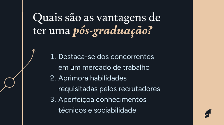 vantagens em ter uma pós-graduação