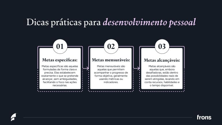 Dicas práticas para desenvolvimento pessoal