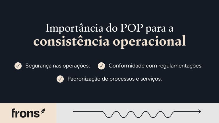 importancia do pop para a consistencia operacional