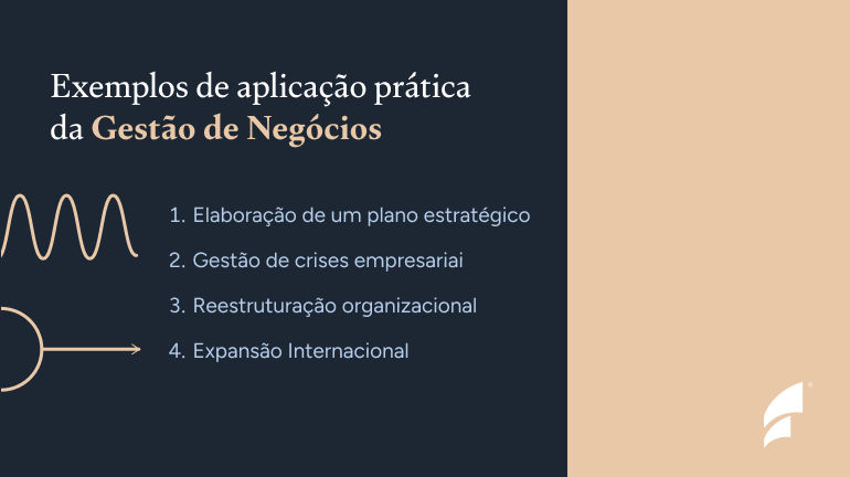 Exemplos de aplicação prática da Gestão de Negócios