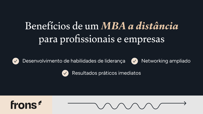 beneficios de um mba a distancia Benefícios de um MBA a distância para profissionais e empresas