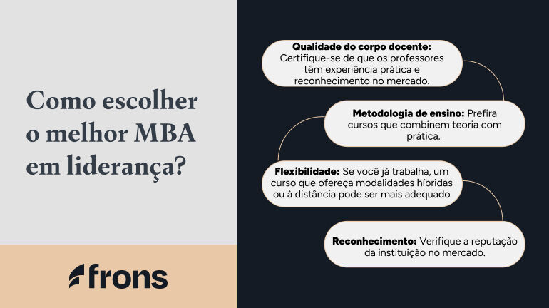 como escolher o melhor mba em lideranca Como escolher o melhor MBA em liderança?