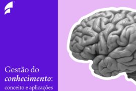 Ilustração sobre gestão do conhecimento e suas aplicações