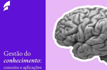 Ilustração sobre gestão do conhecimento e suas aplicações