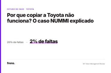 Capa: Por que copiar a Toyota não funciona? O caso NUMMI explicado