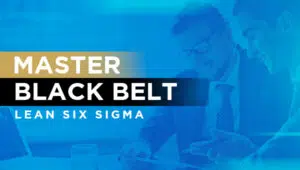 minibanner com o título do curso de master black belt lean six sigma